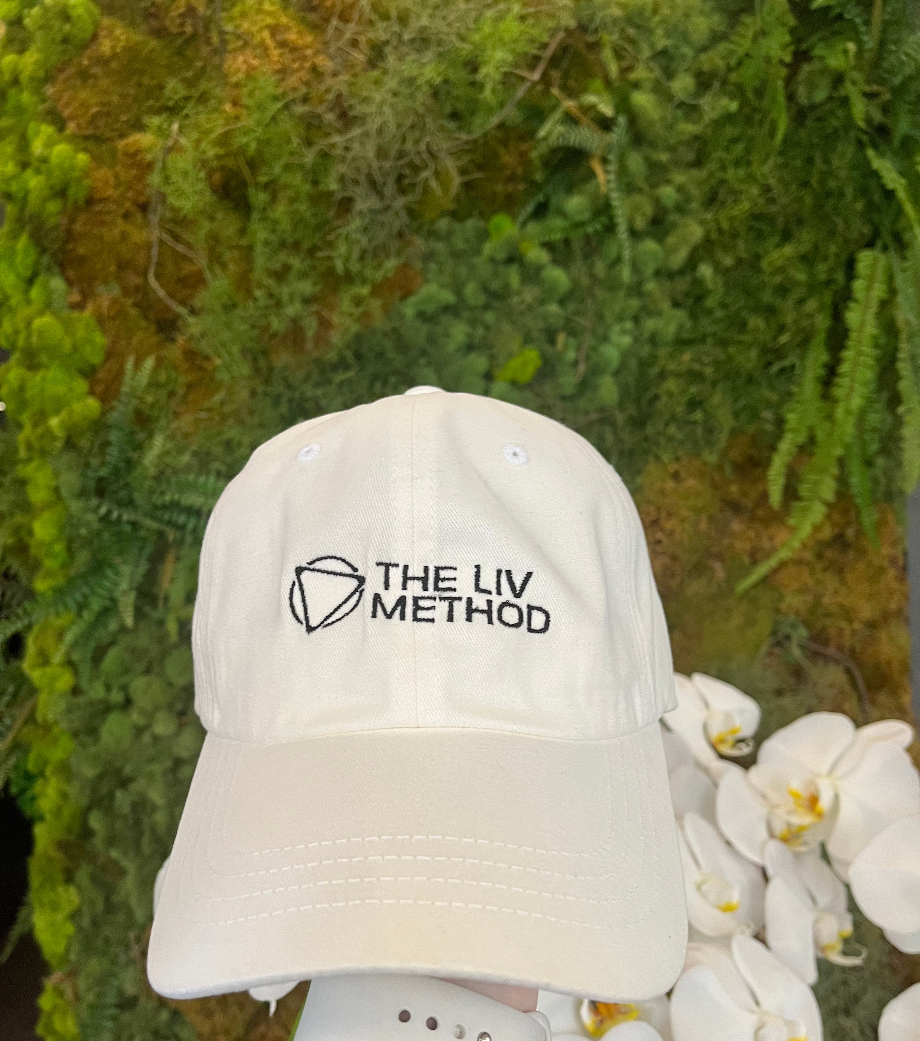 The LIV Method White Dad Hat